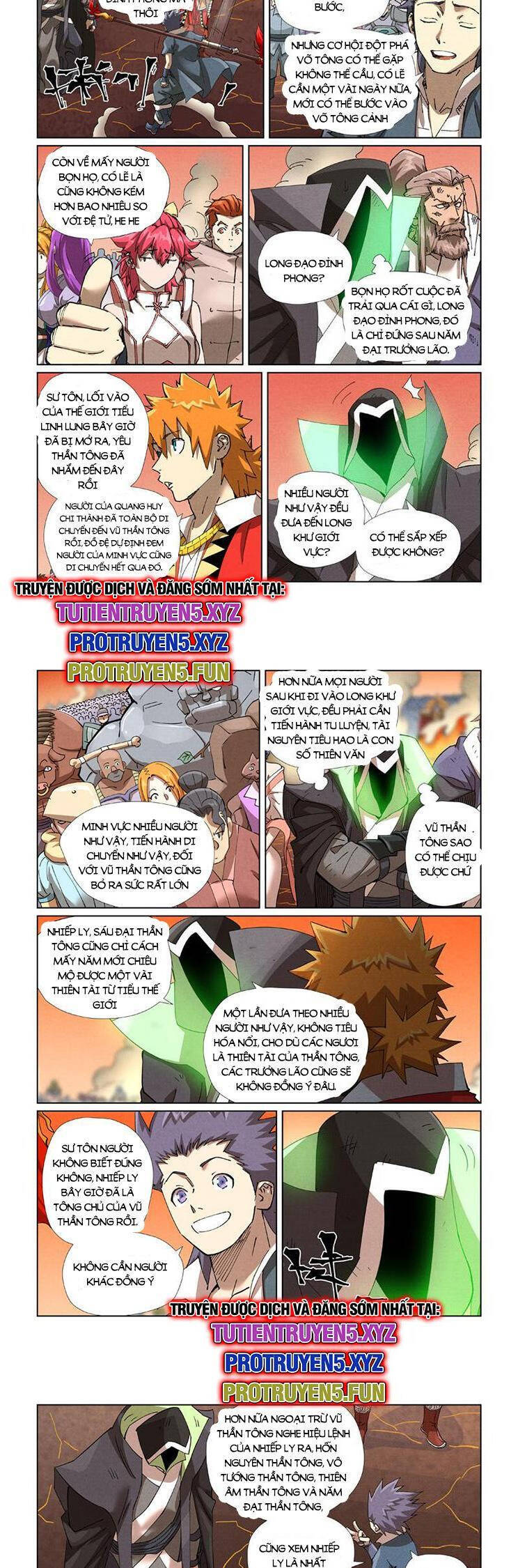 Yêu Thần Ký Chap 585 - Next Chap 586