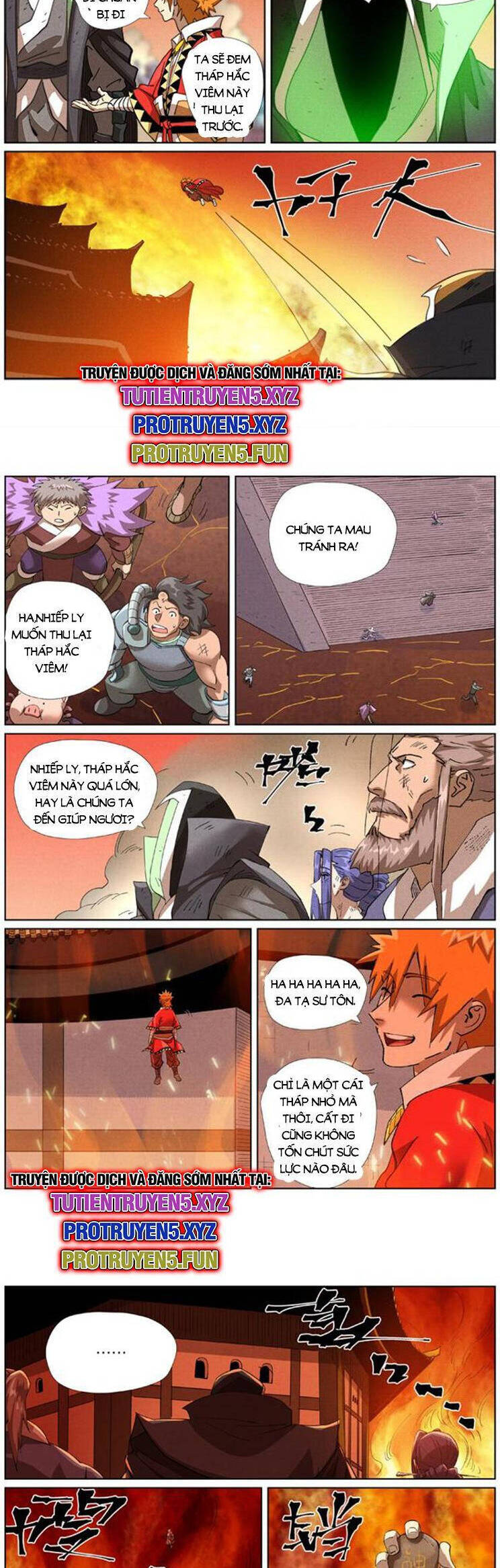 Yêu Thần Ký Chap 586 - Next Chap 587