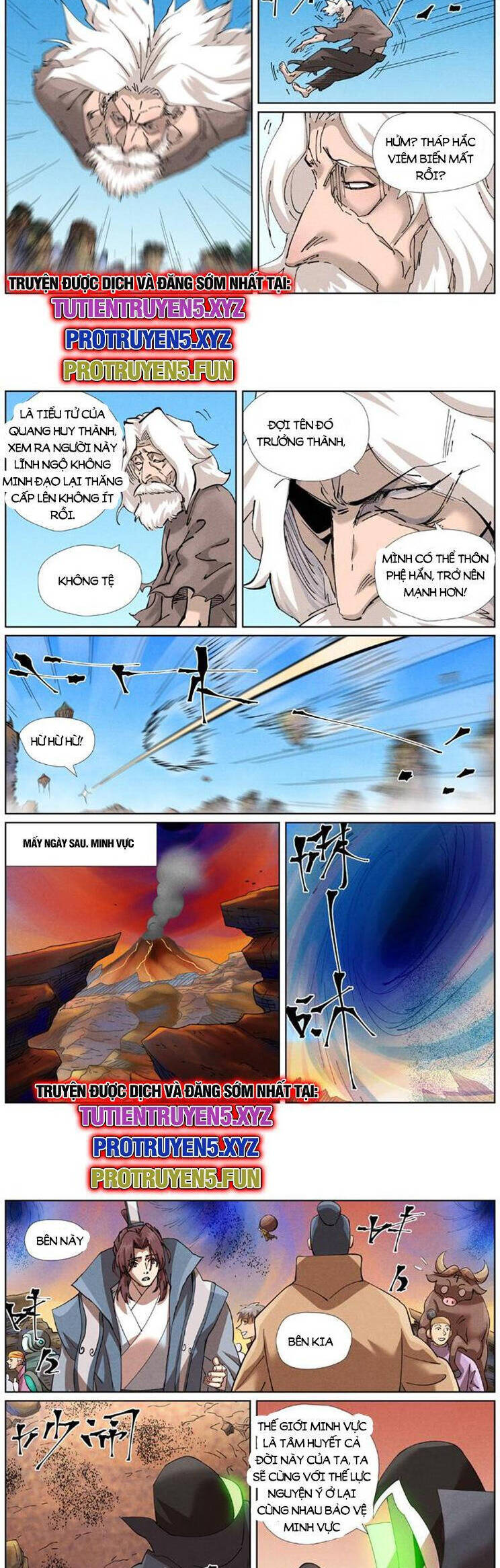 Yêu Thần Ký Chap 587 - Next Chap 588
