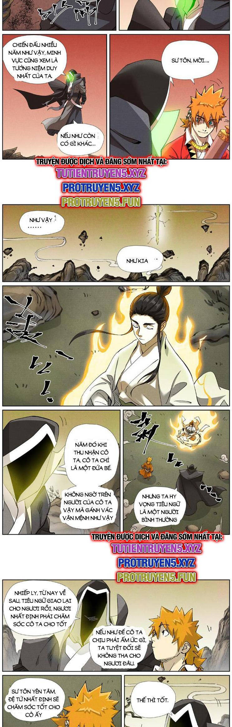 Yêu Thần Ký Chap 587 - Next Chap 588