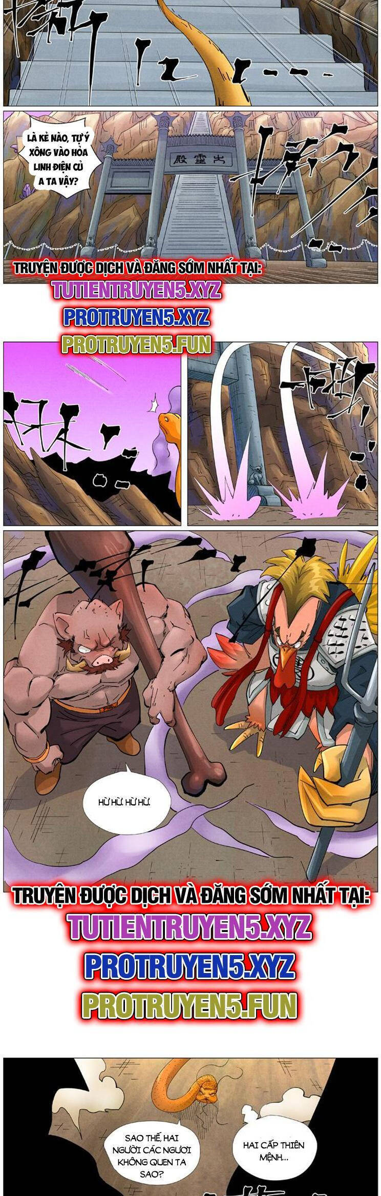 Yêu Thần Ký Chap 588 - Next Chap 589
