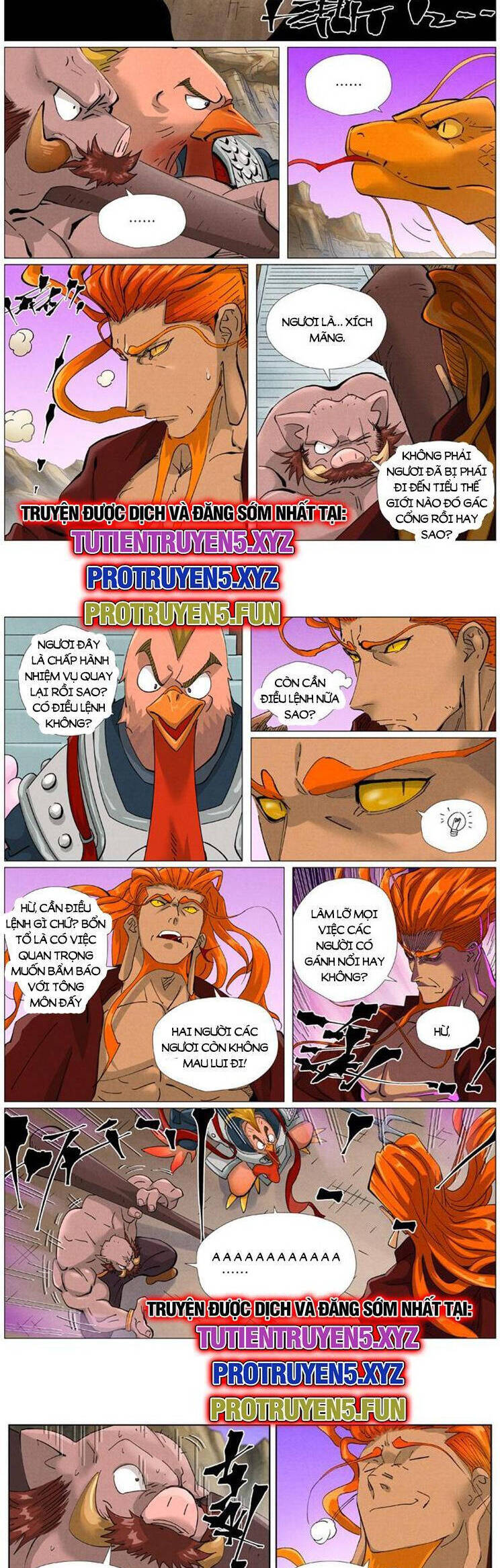 Yêu Thần Ký Chap 588 - Next Chap 589