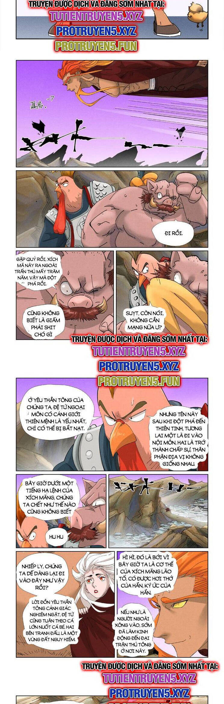 Yêu Thần Ký Chap 589 - Next Chap 590