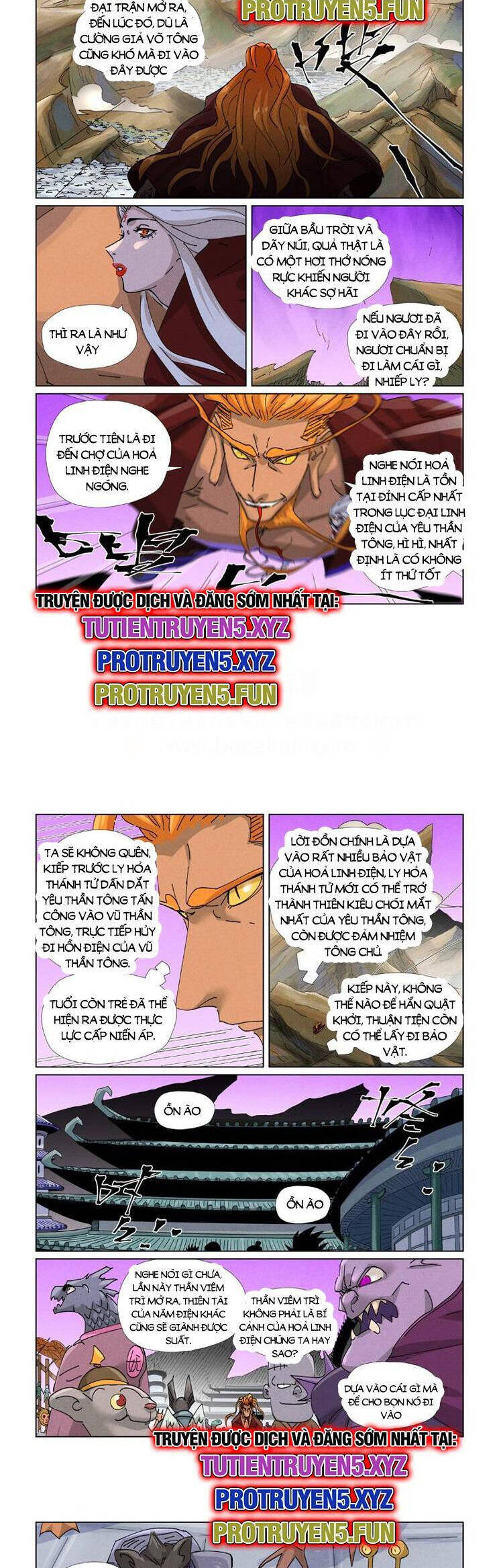 Yêu Thần Ký Chap 589 - Next Chap 590