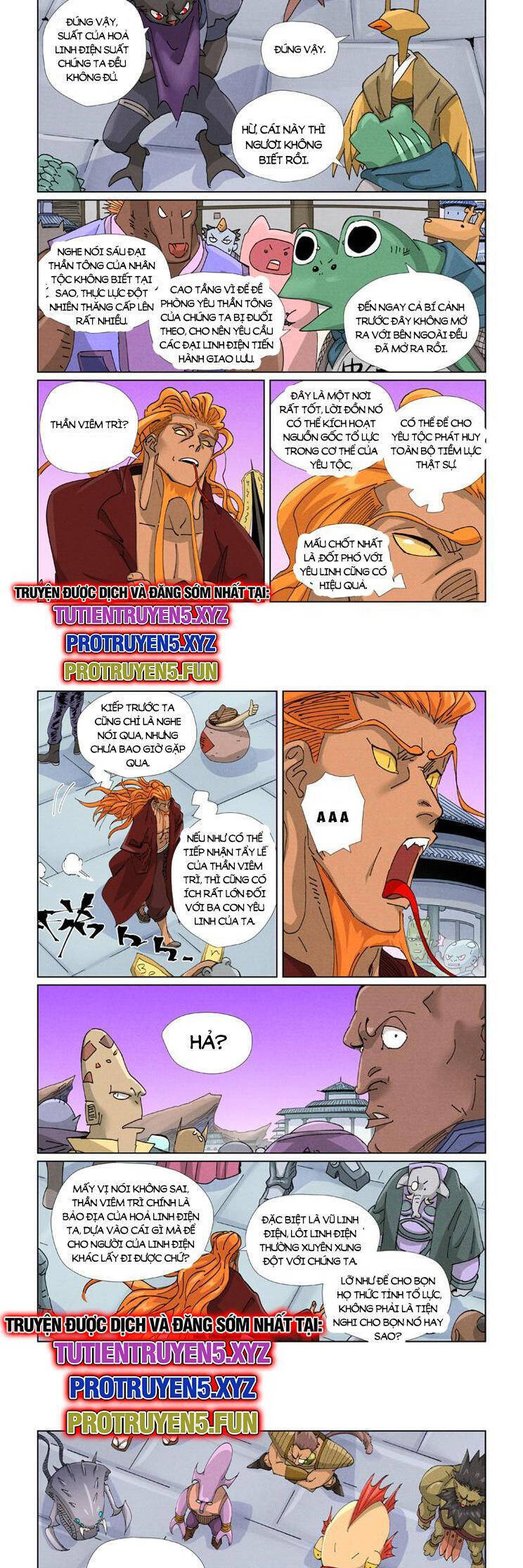 Yêu Thần Ký Chap 589 - Next Chap 590