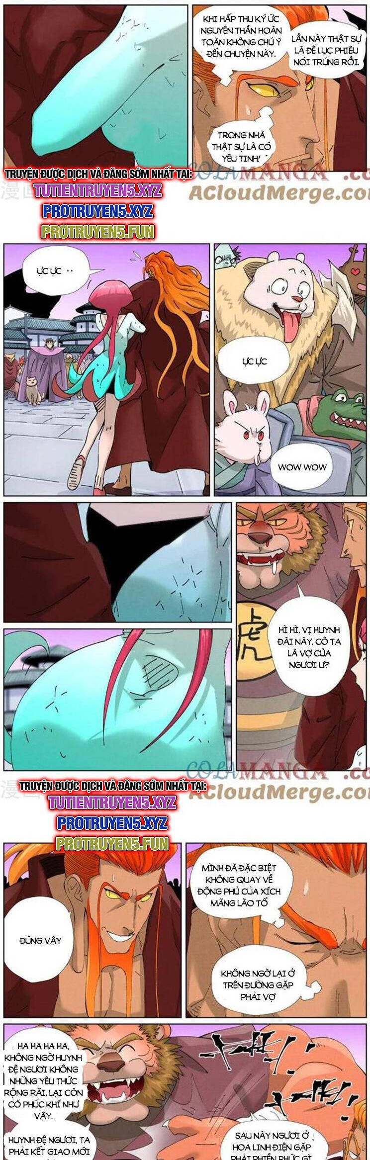 Yêu Thần Ký Chap 590 - Next Chap 591