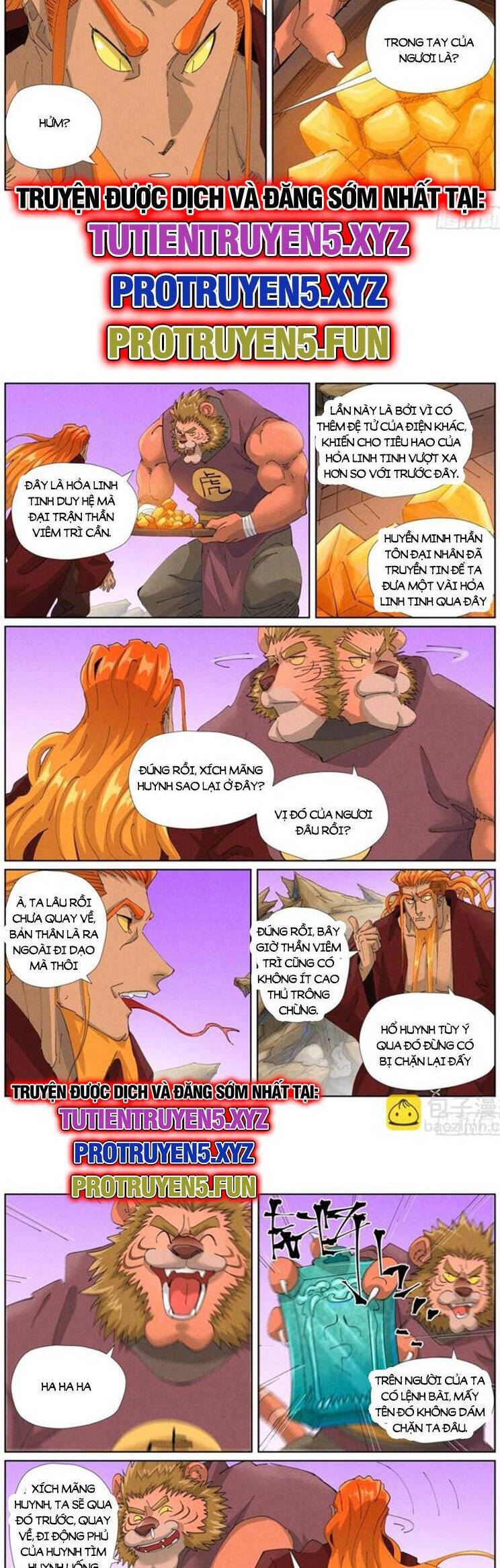 Yêu Thần Ký Chap 592 - Next Chap 593