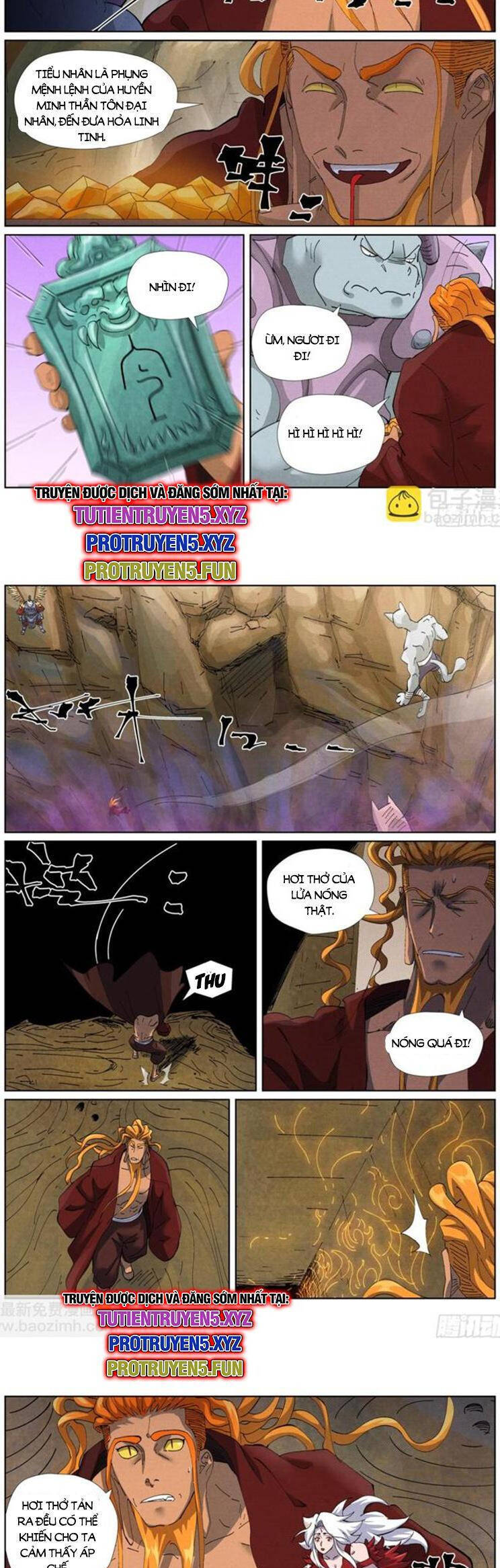 Yêu Thần Ký Chap 592 - Next Chap 593