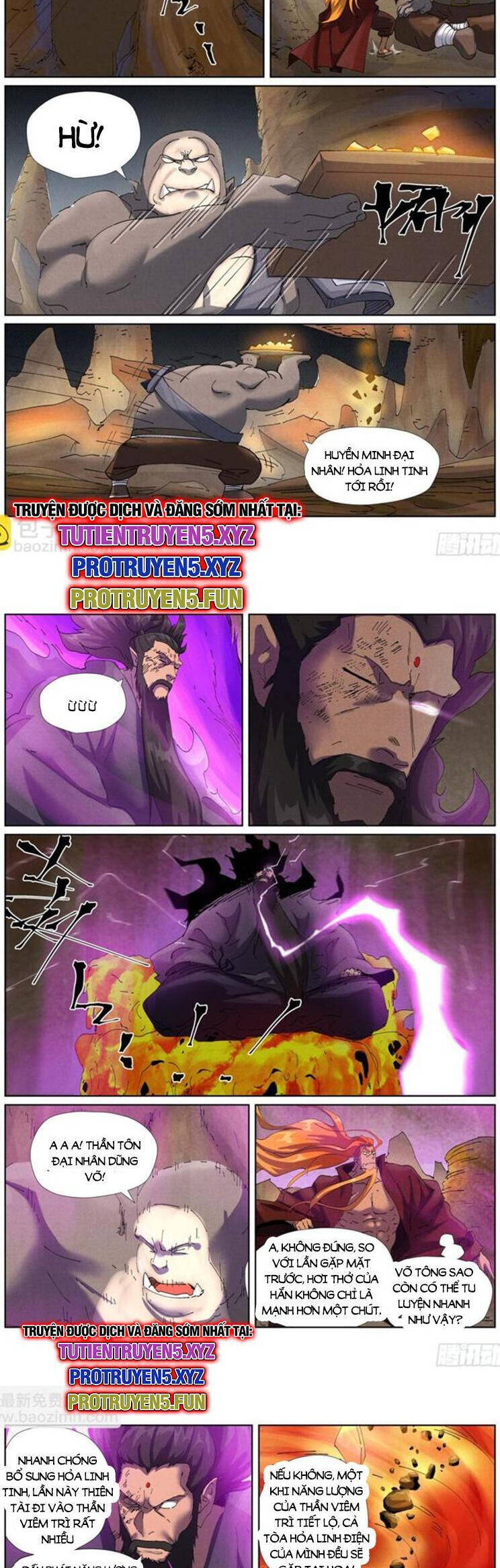 Yêu Thần Ký Chap 593 - Next Chap 594