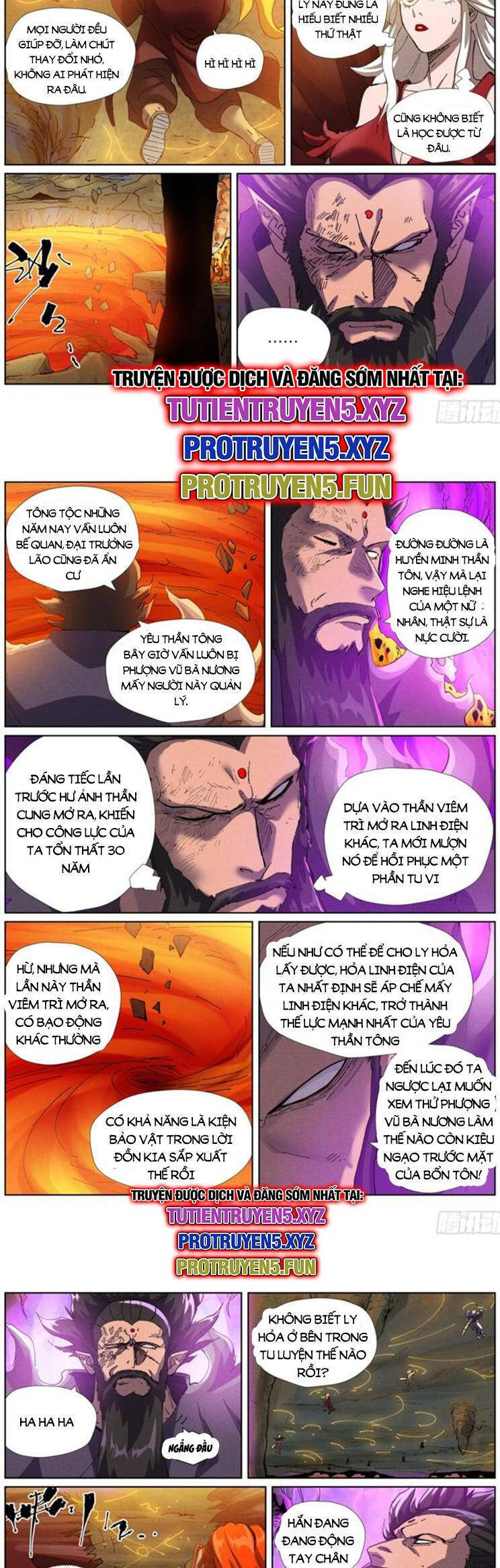 Yêu Thần Ký Chap 594 - Next Chap 595
