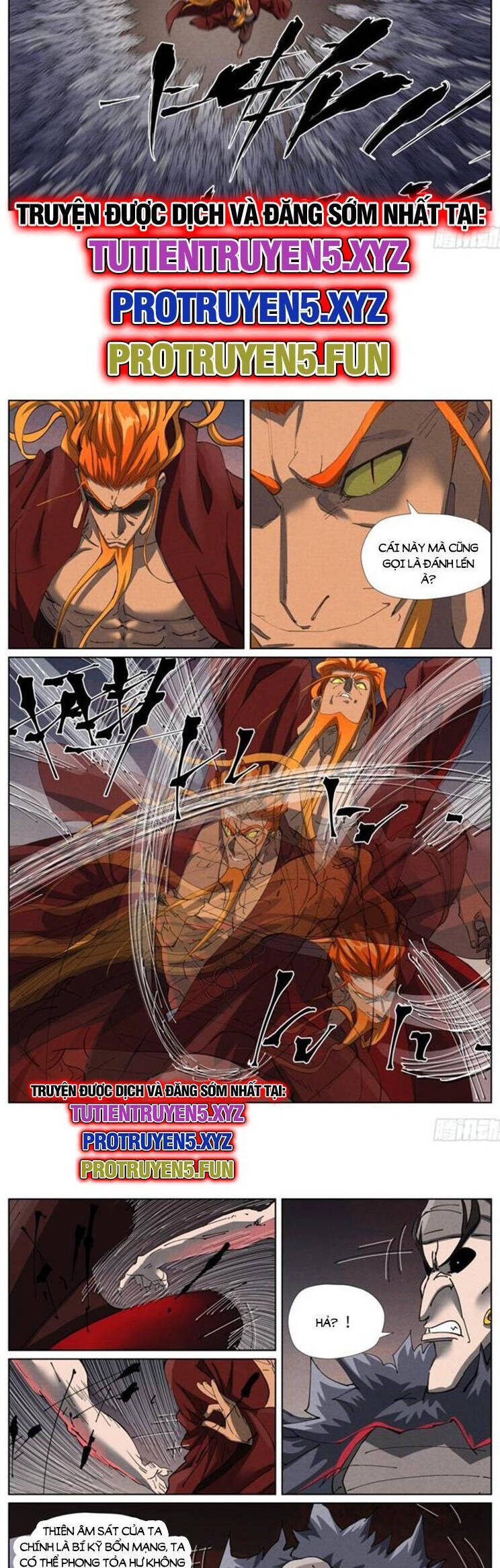 Yêu Thần Ký Chap 597 - Next Chap 598