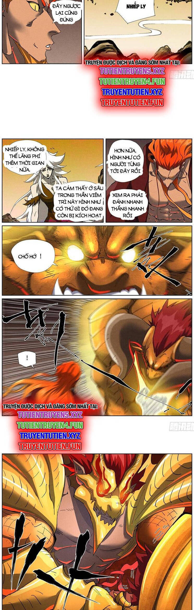 Yêu Thần Ký Chap 599 - Next Chap 600