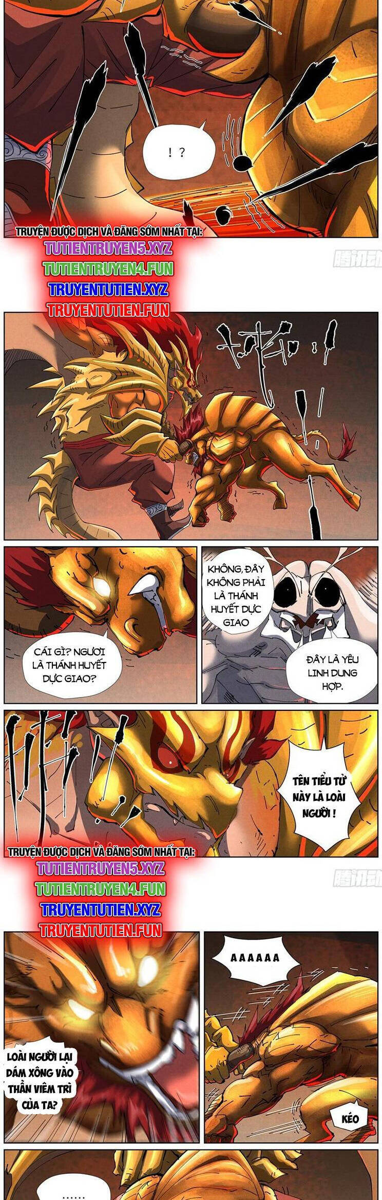 Yêu Thần Ký Chap 599 - Next Chap 600