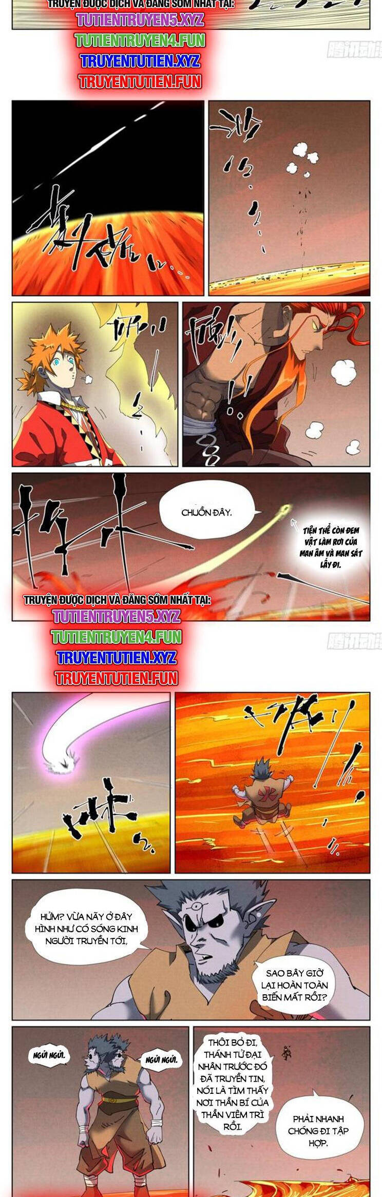 Yêu Thần Ký Chap 600 - Next Chap 601