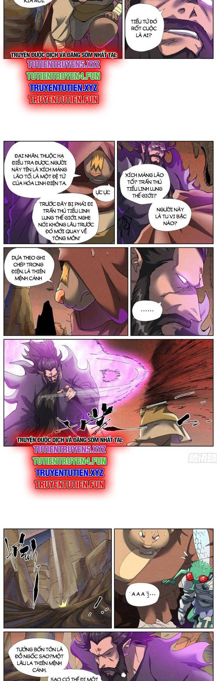 Yêu Thần Ký Chap 601 - Next Chap 602
