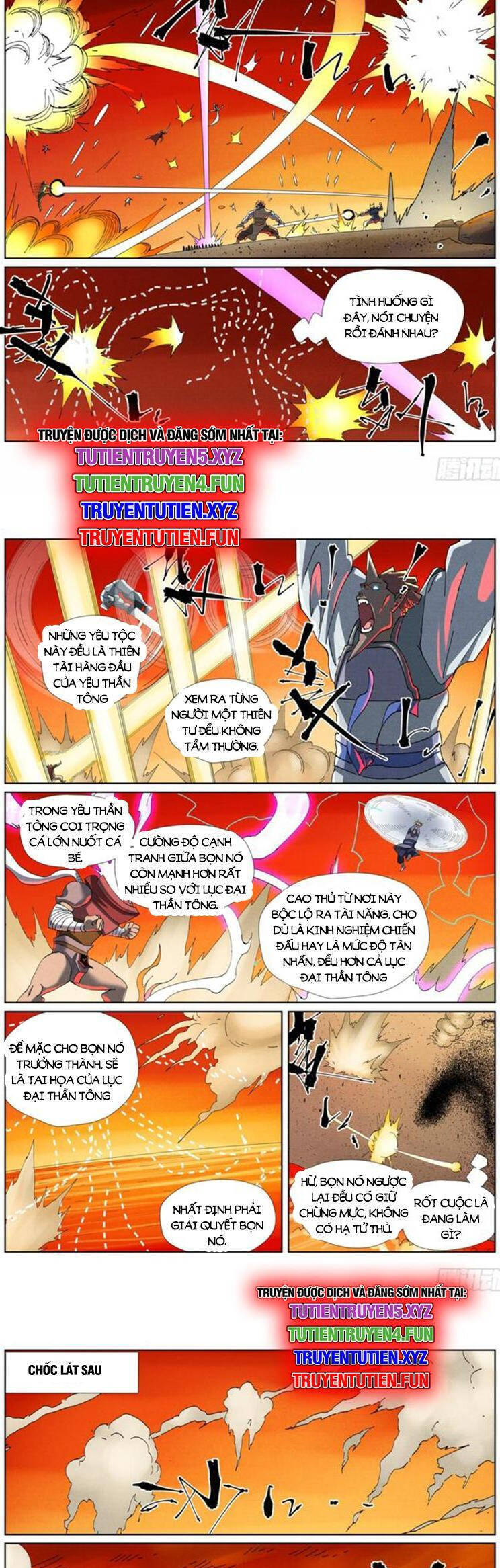 Yêu Thần Ký Chap 602 - Next Chap 603