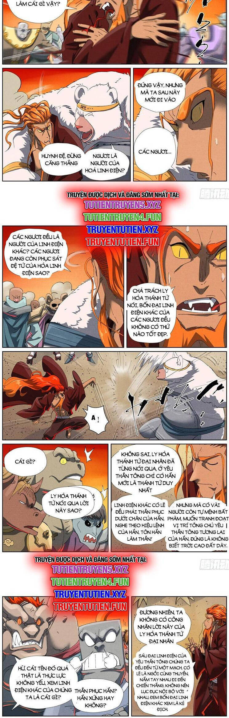 Yêu Thần Ký Chap 603 - Next Chap 604