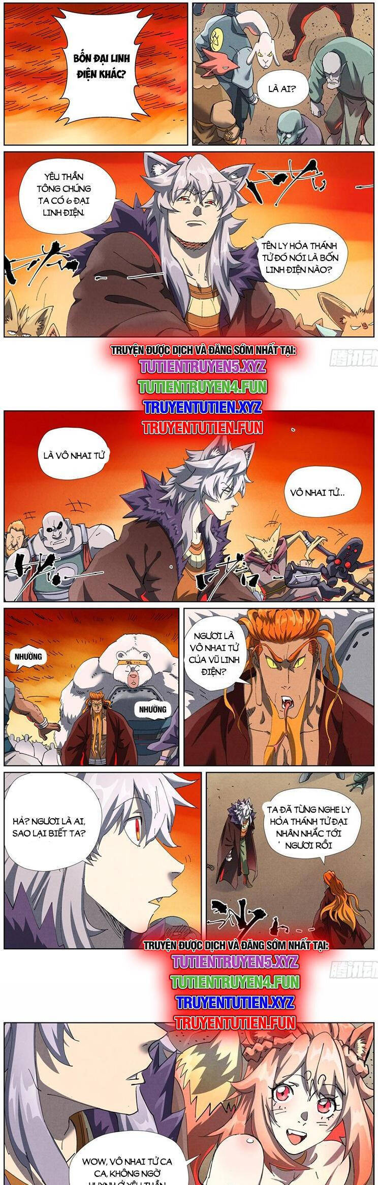 Yêu Thần Ký Chap 603 - Next Chap 604