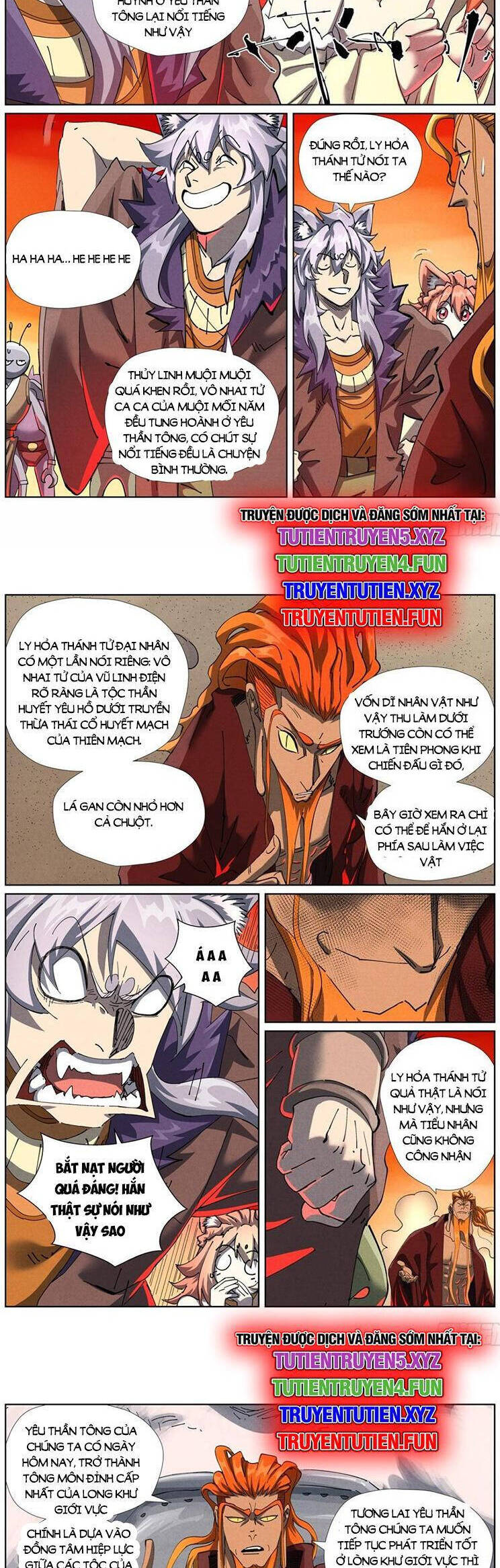 Yêu Thần Ký Chap 603 - Next Chap 604