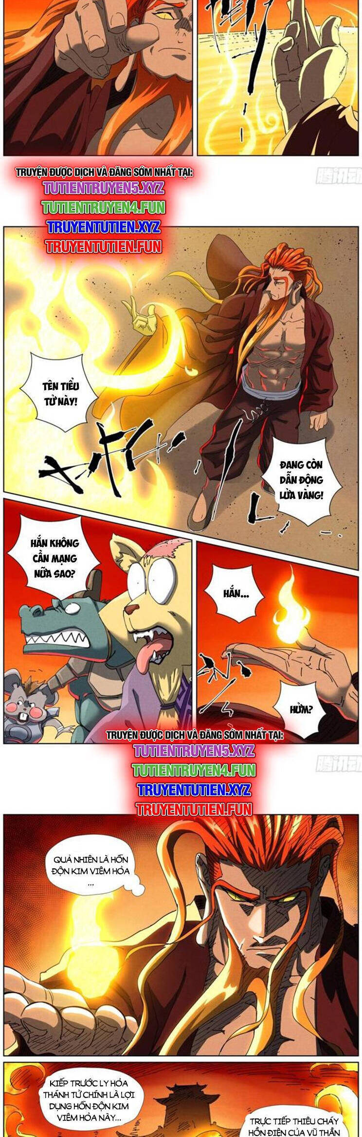 Yêu Thần Ký Chap 604 - Next Chap 605