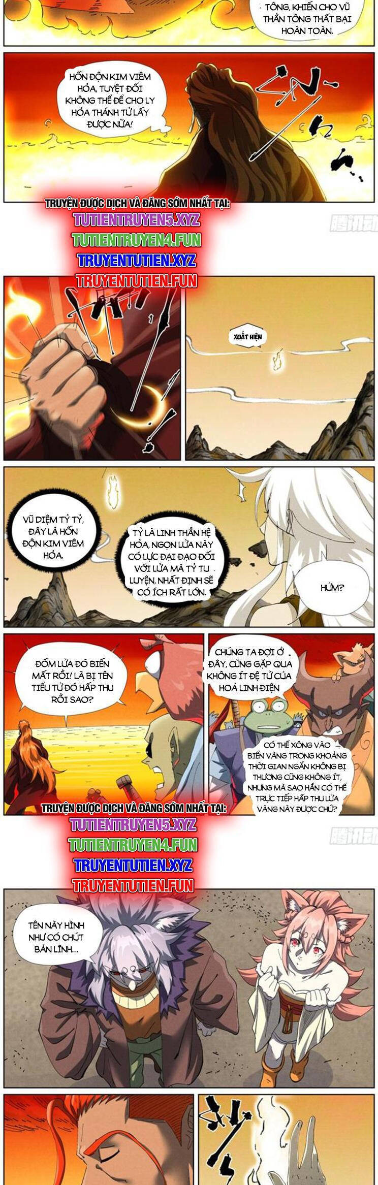 Yêu Thần Ký Chap 604 - Next Chap 605