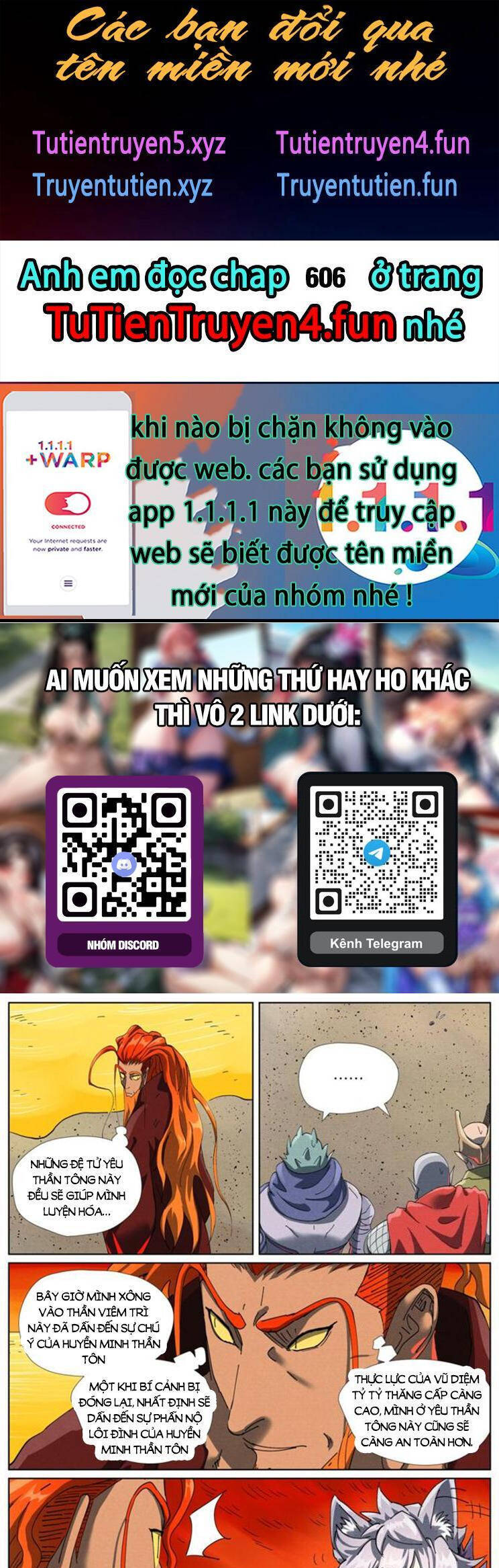 Yêu Thần Ký Chap 605 - Next Chap 606