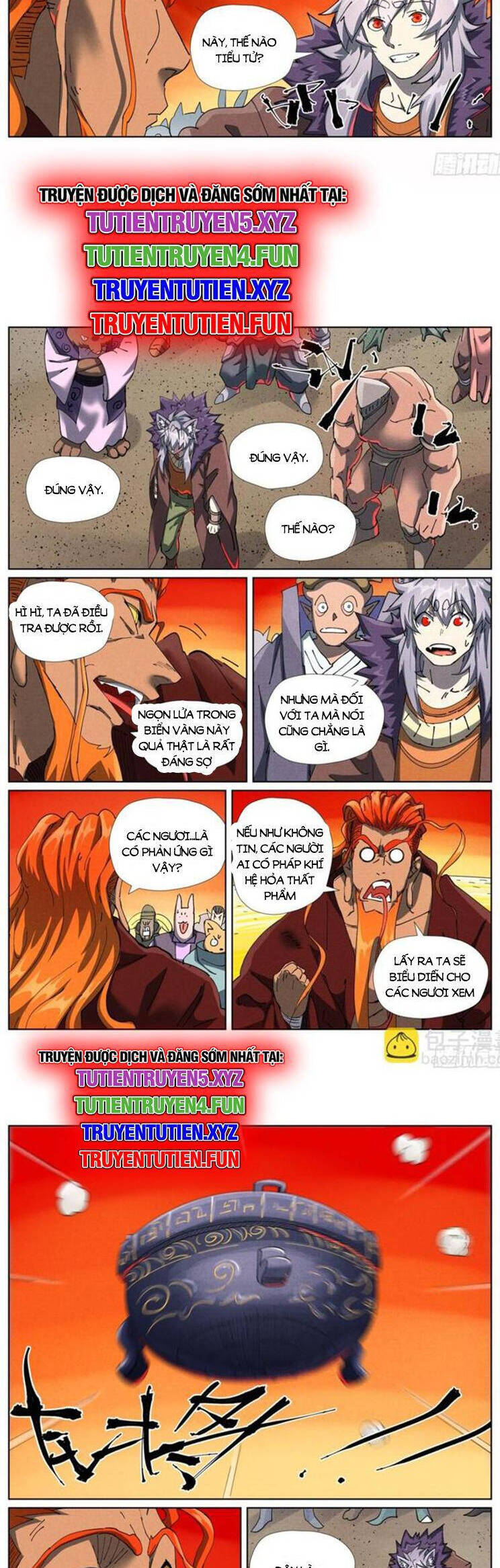 Yêu Thần Ký Chap 605 - Next Chap 606
