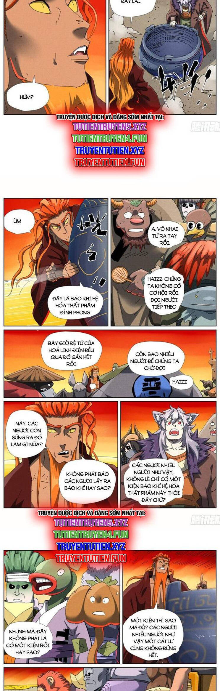 Yêu Thần Ký Chap 605 - Next Chap 606