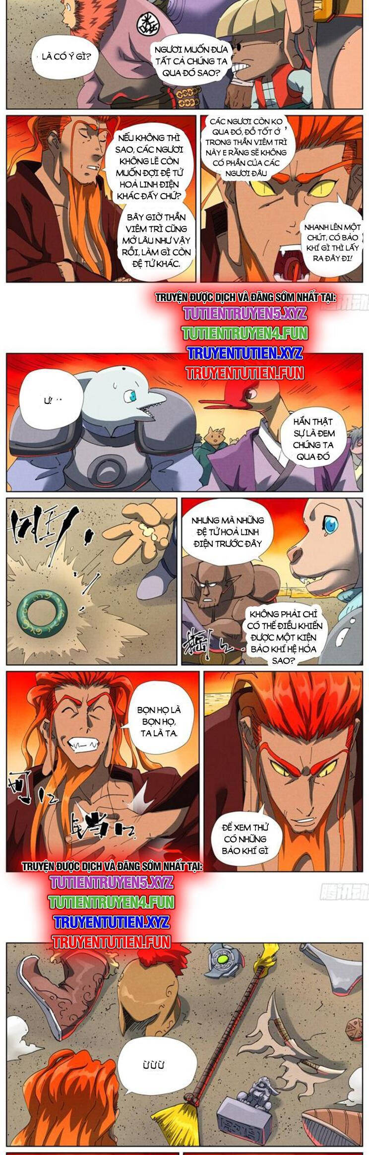 Yêu Thần Ký Chap 605 - Next Chap 606