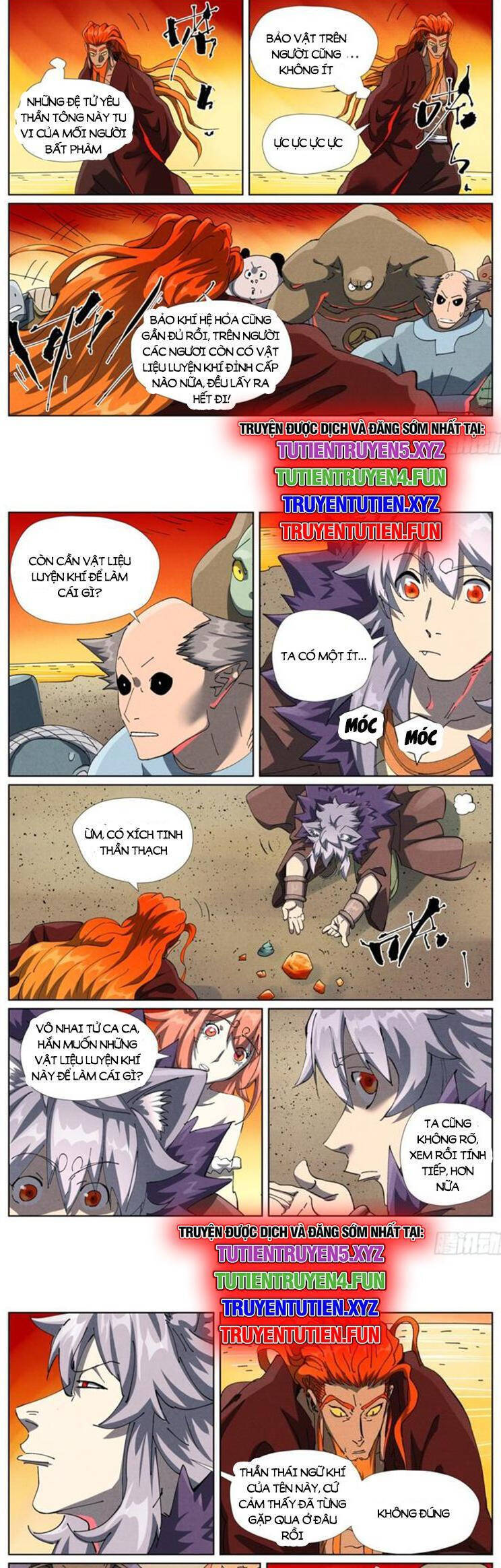 Yêu Thần Ký Chap 605 - Next Chap 606