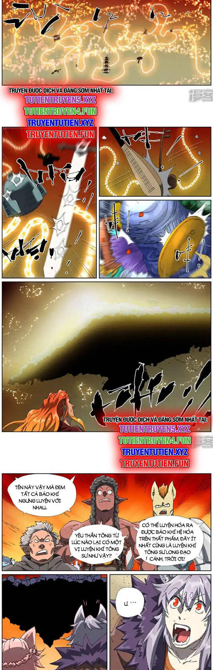 Yêu Thần Ký Chap 606 - Next Chap 607