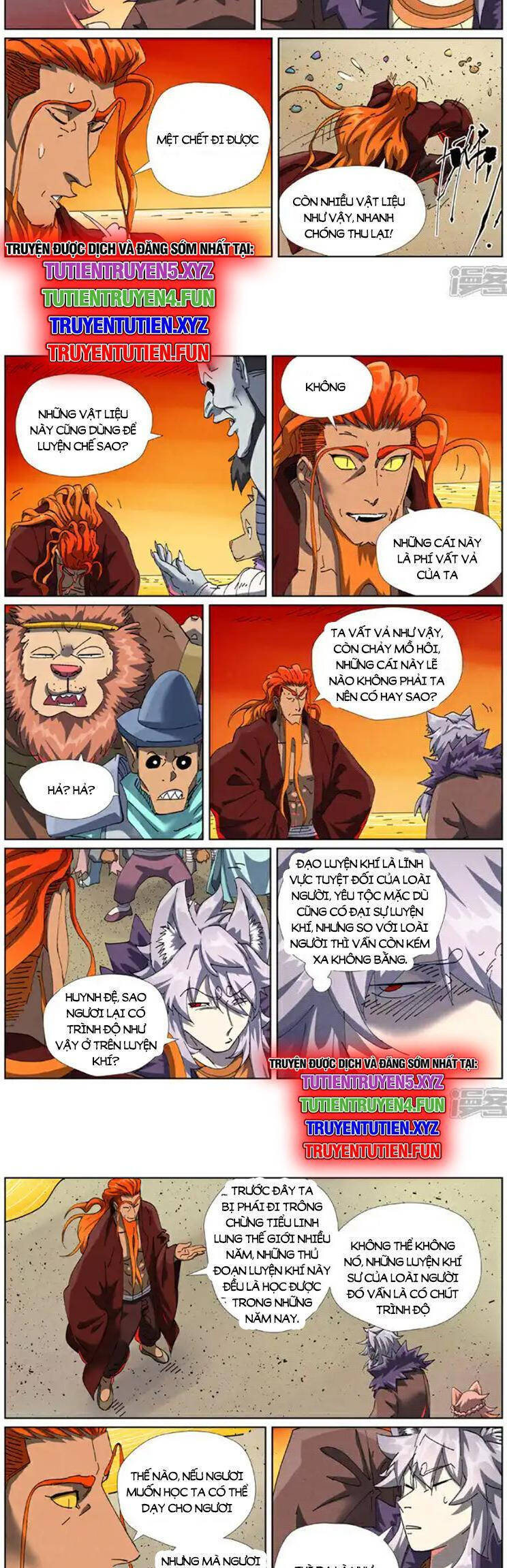 Yêu Thần Ký Chap 606 - Next Chap 607