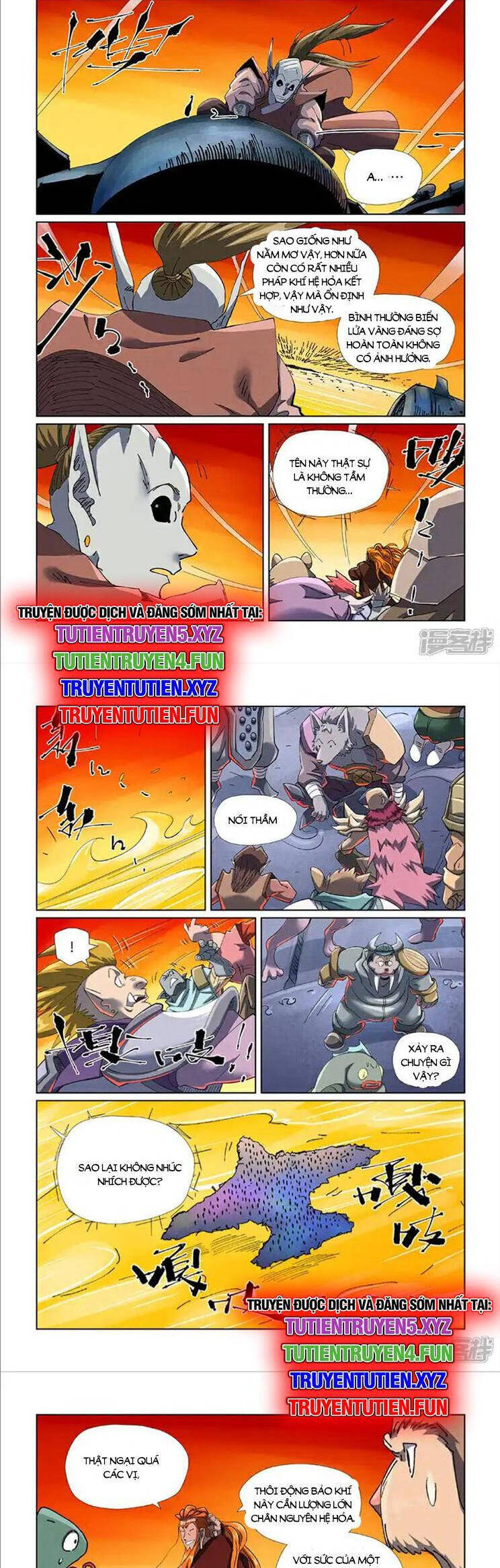 Yêu Thần Ký Chap 607 - Next Chap 608