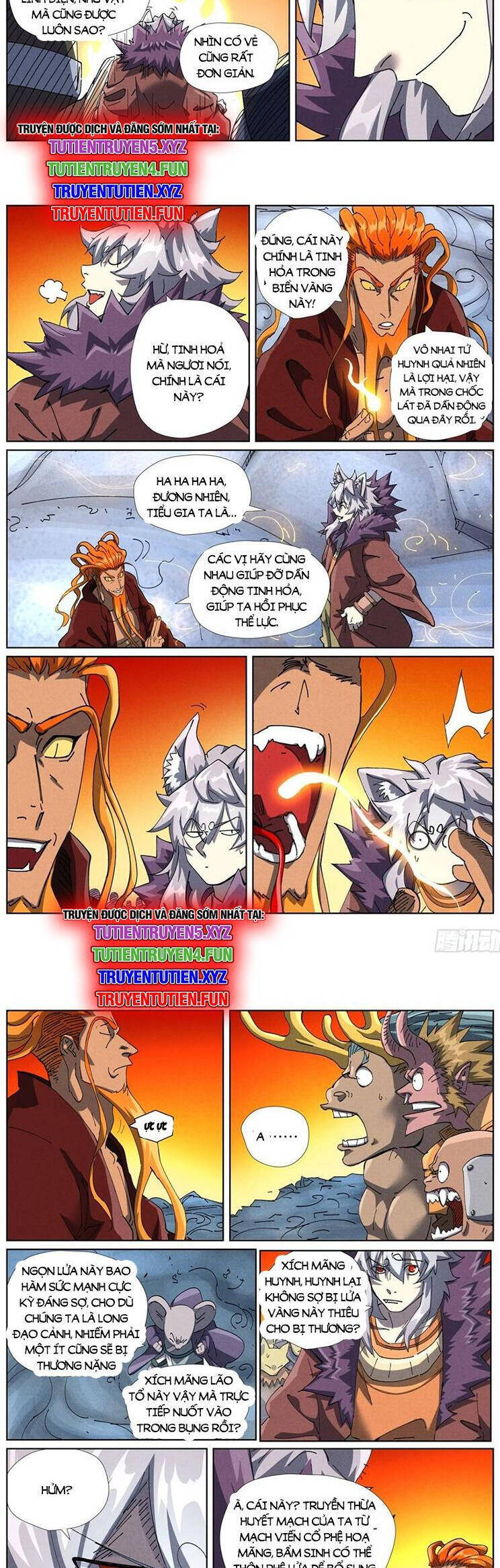 Yêu Thần Ký Chap 608 - Next Chap 609