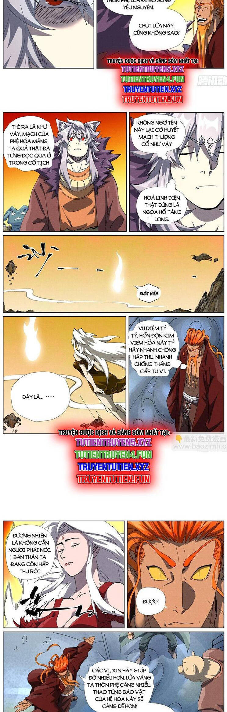 Yêu Thần Ký Chap 608 - Next Chap 609