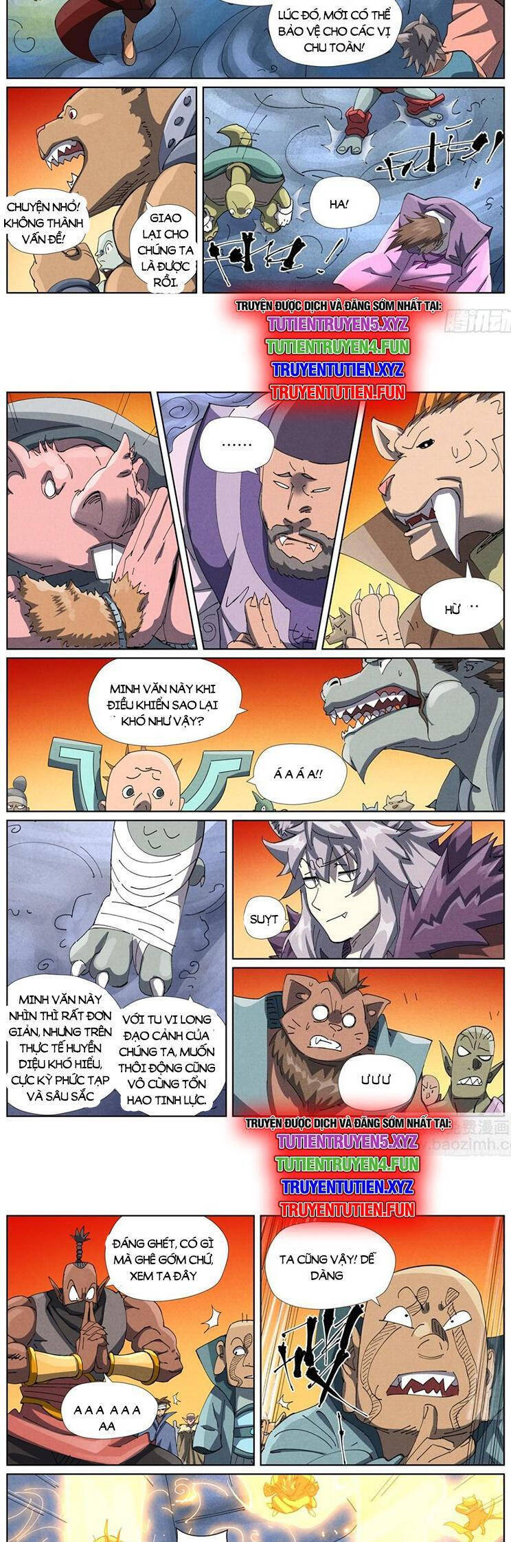 Yêu Thần Ký Chap 608 - Next Chap 609