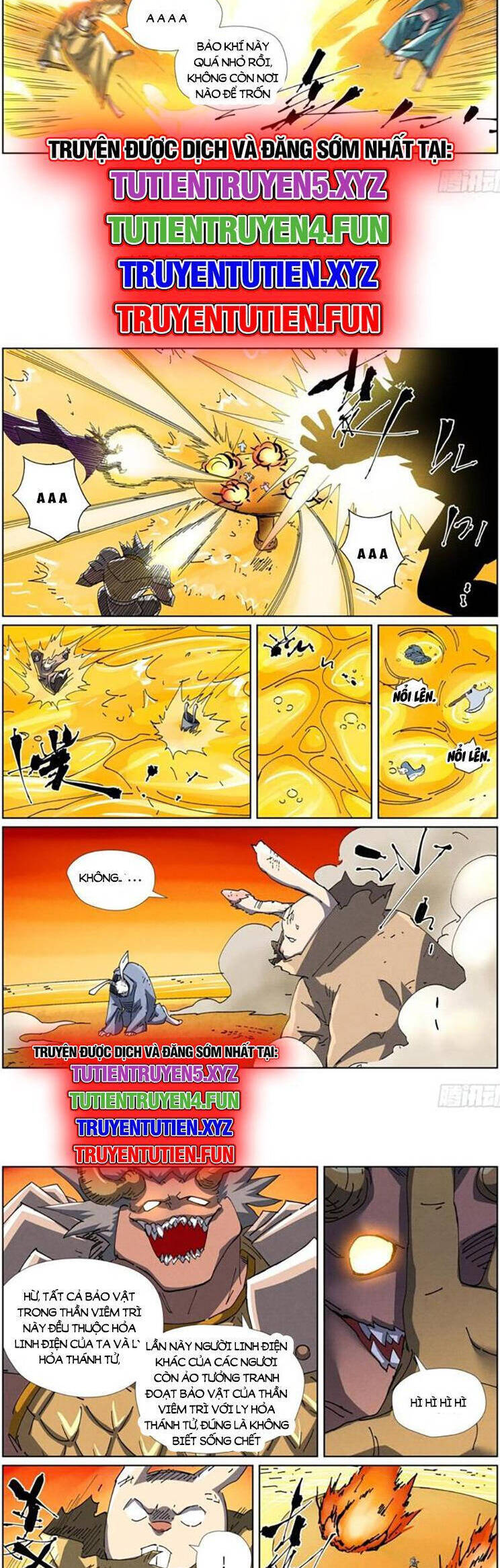 Yêu Thần Ký Chap 609 - Next Chap 610