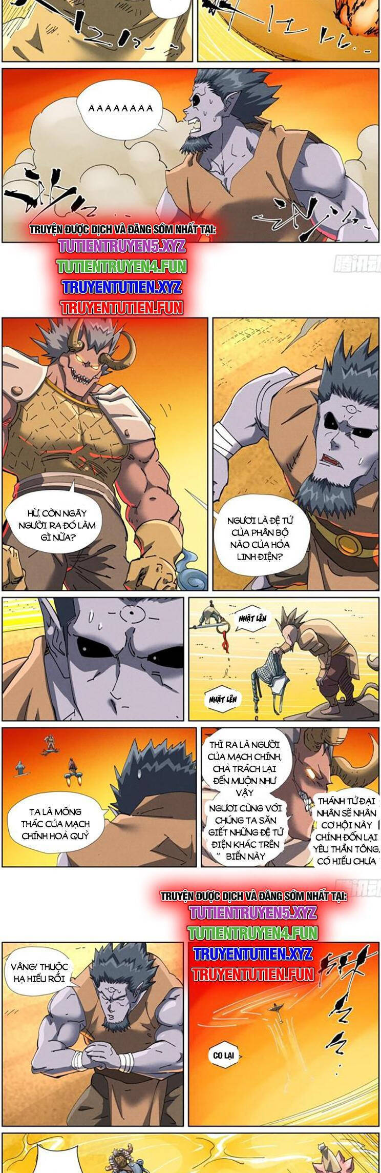 Yêu Thần Ký Chap 609 - Next Chap 610
