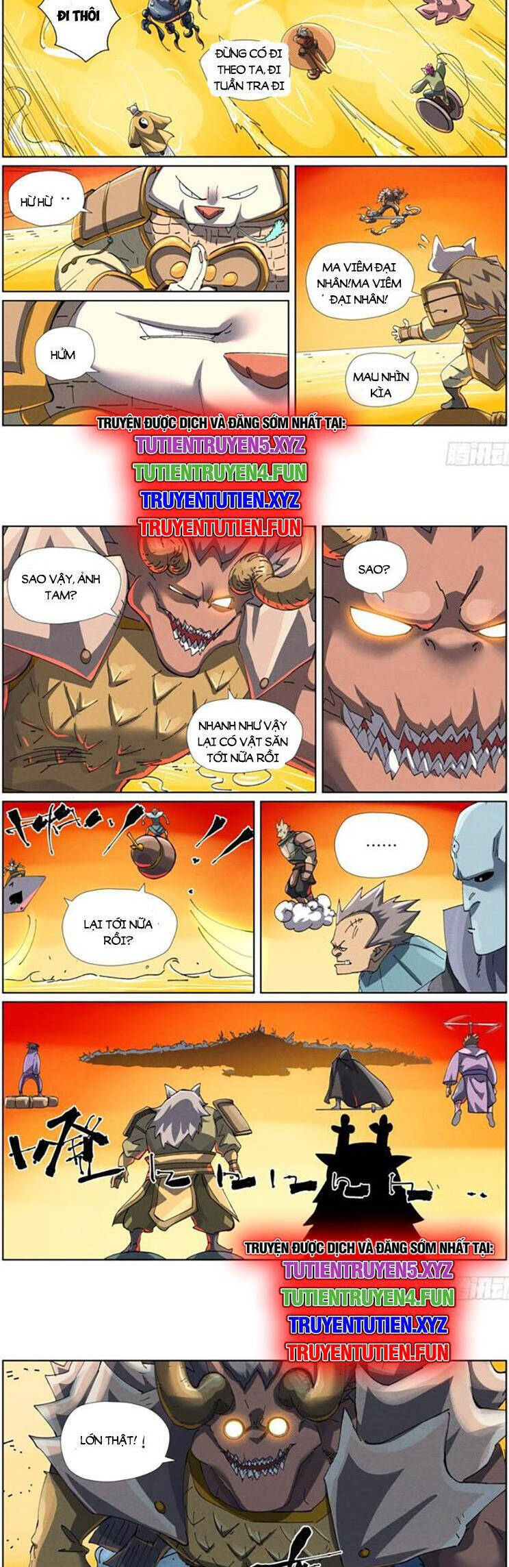 Yêu Thần Ký Chap 609 - Next Chap 610