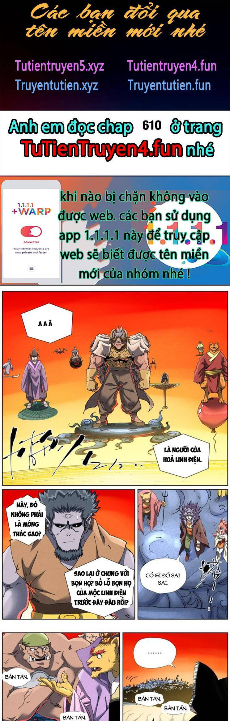 Yêu Thần Ký Chap 610 - Next Chap 611
