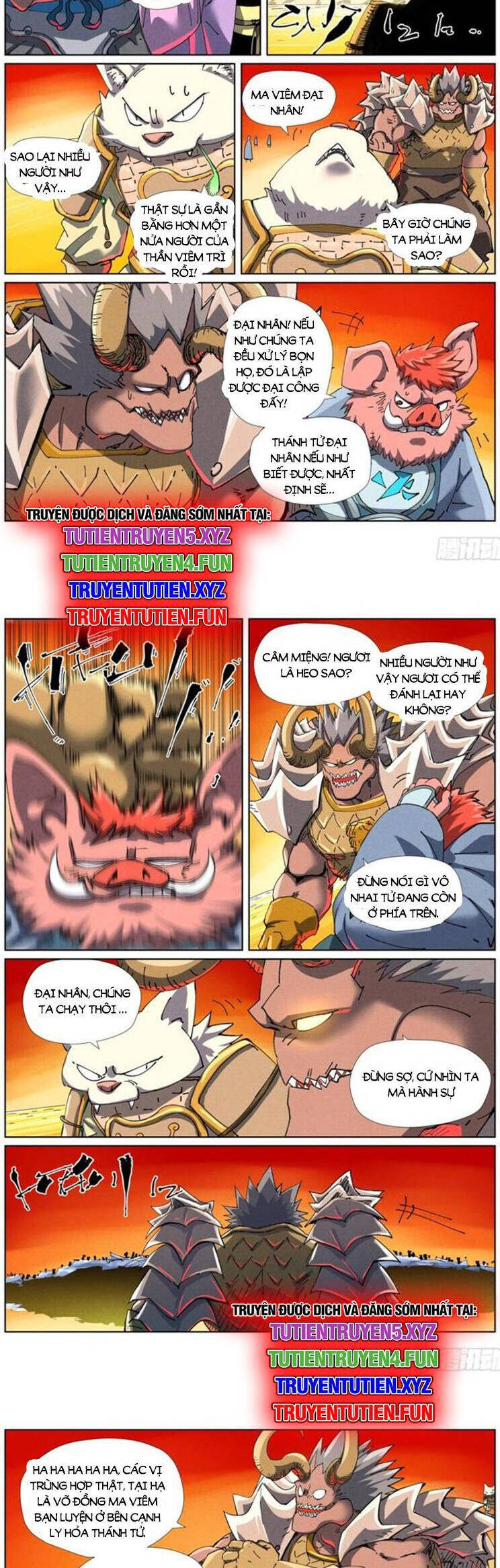 Yêu Thần Ký Chap 610 - Next Chap 611