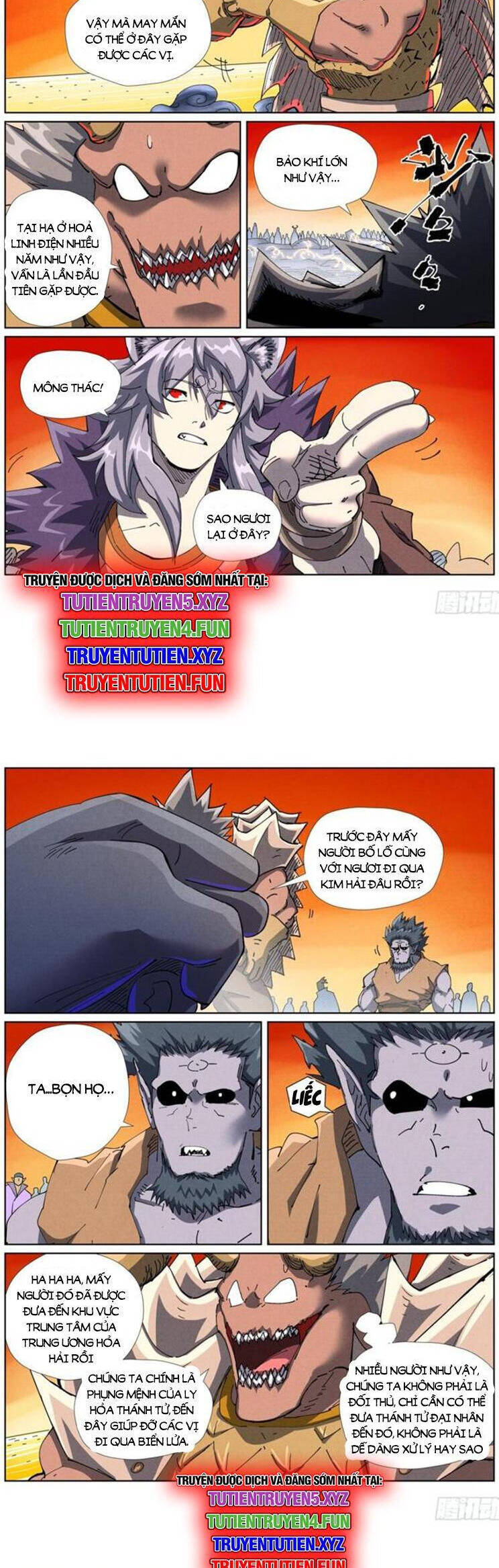 Yêu Thần Ký Chap 610 - Next Chap 611