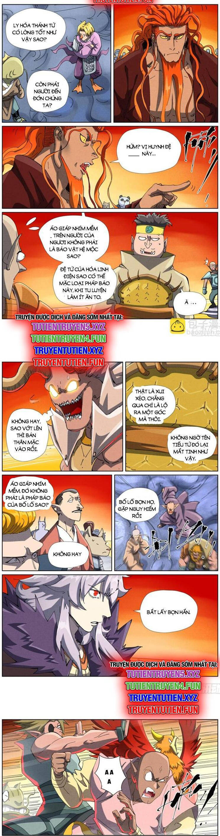 Yêu Thần Ký Chap 610 - Next Chap 611