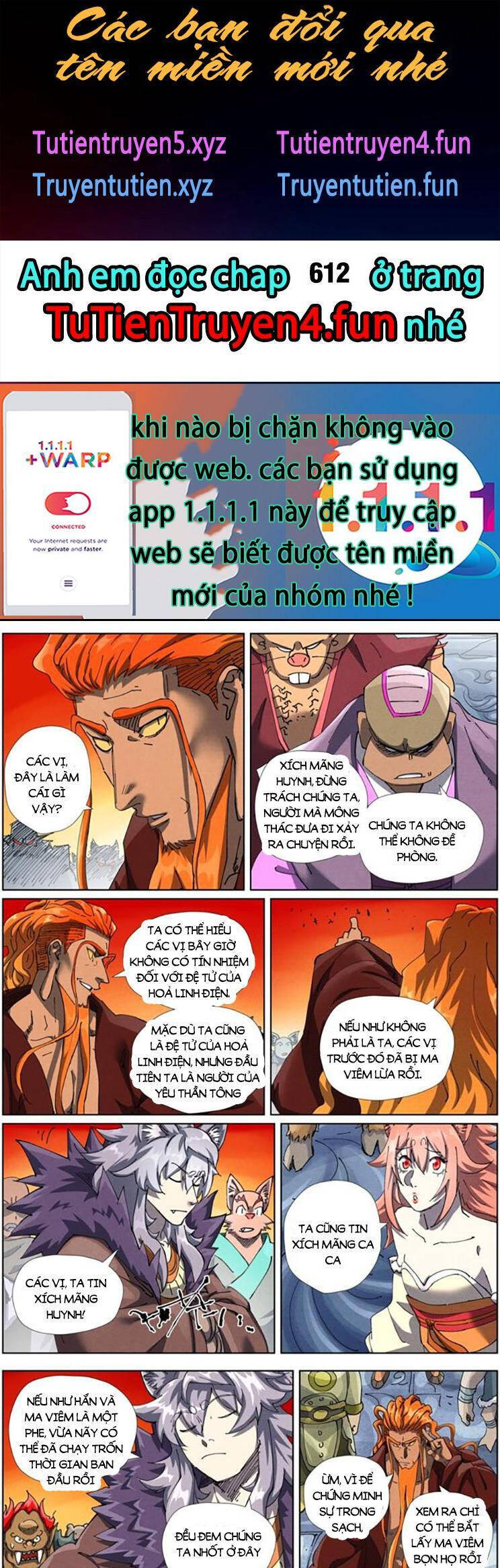 Yêu Thần Ký Chap 611 - Next Chap 612