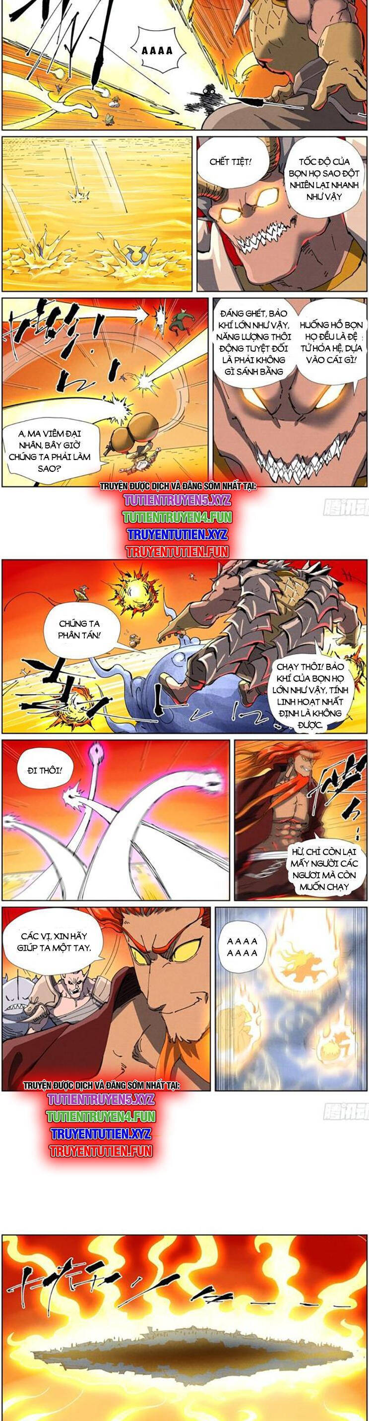 Yêu Thần Ký Chap 611 - Next Chap 612