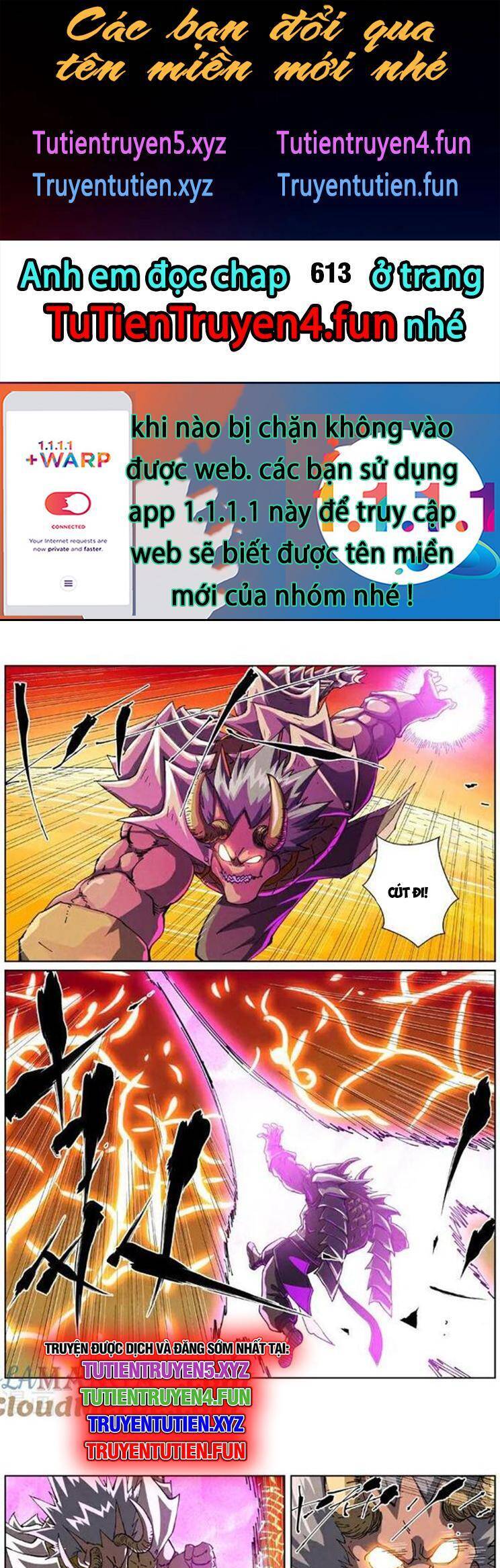 Yêu Thần Ký Chap 612 - Next Chap 613