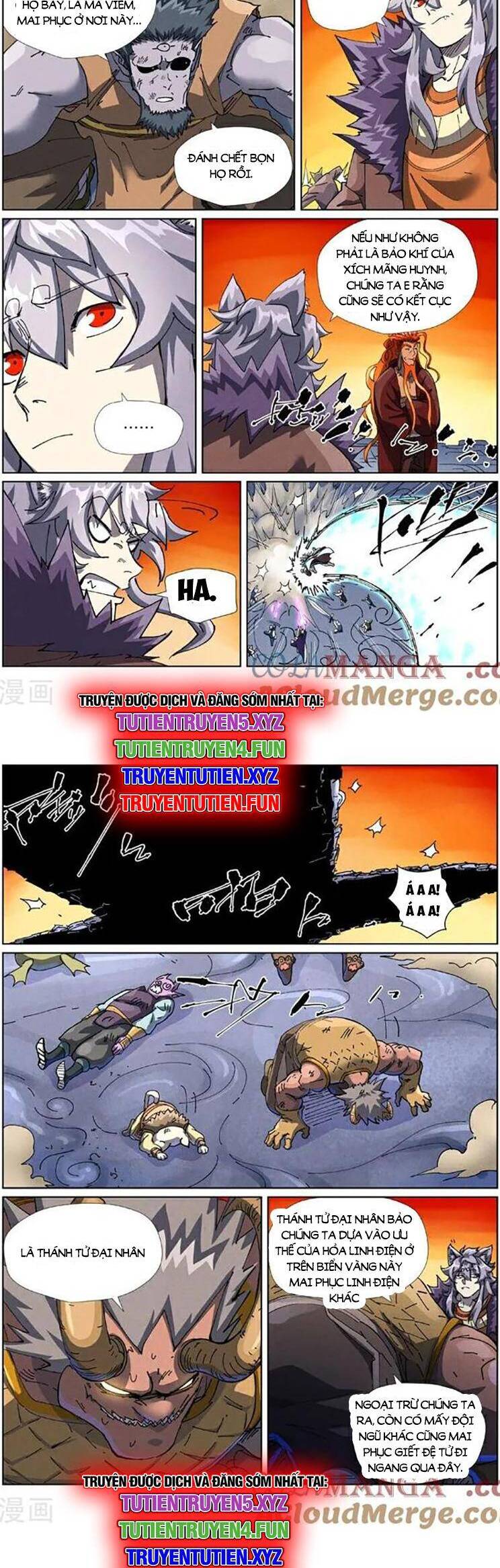 Yêu Thần Ký Chap 613 - Next Chap 614