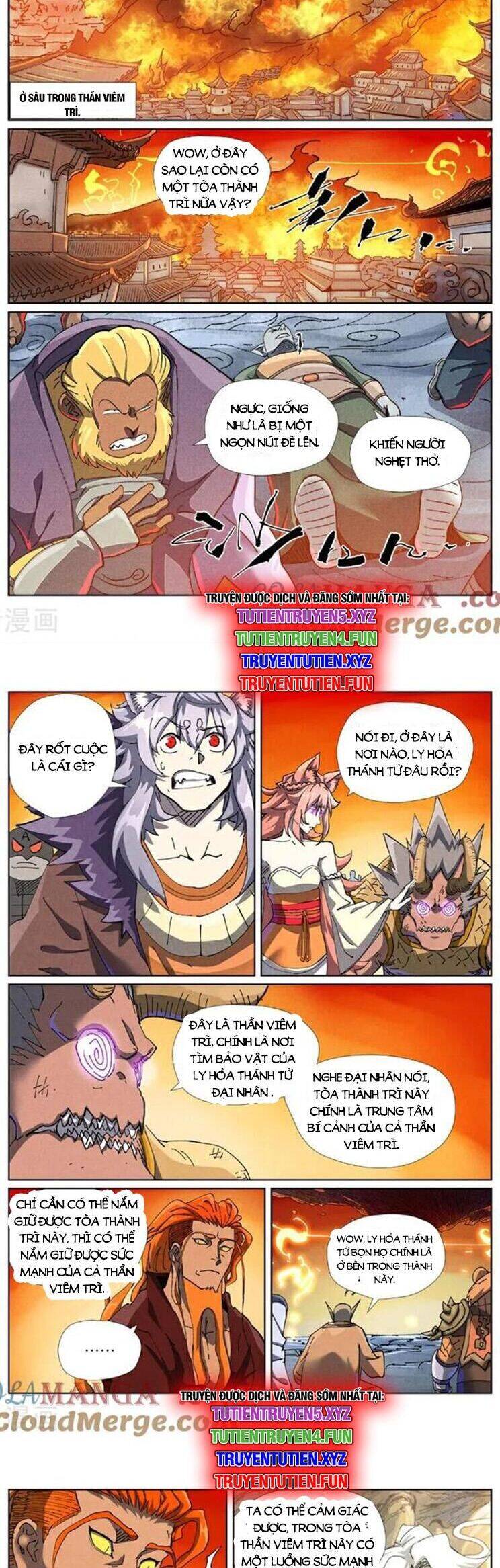 Yêu Thần Ký Chap 614 - Next Chap 615
