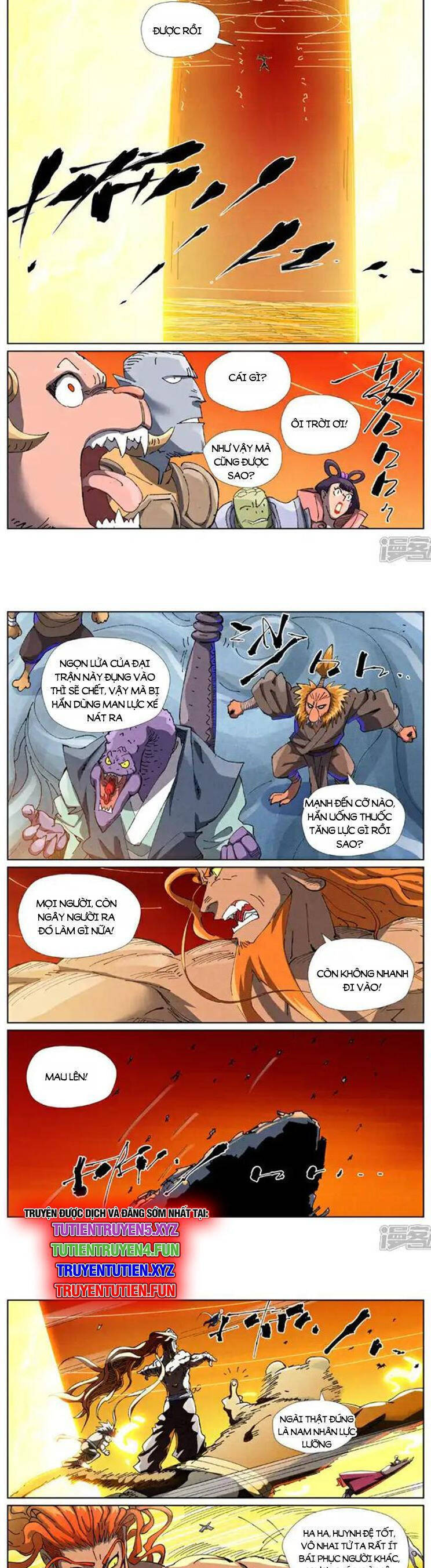Yêu Thần Ký Chap 615 - Next Chap 616