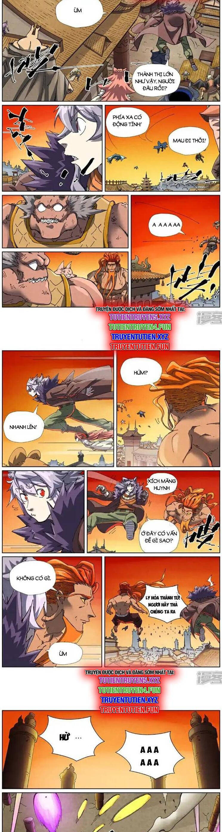 Yêu Thần Ký Chap 616 - Next Chap 617